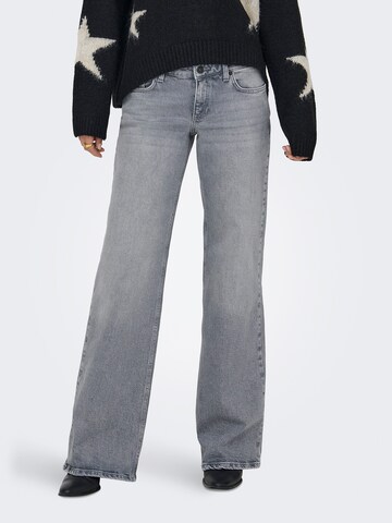 Wide leg Jeans 'ONLJUICY' di ONLY in grigio: frontale