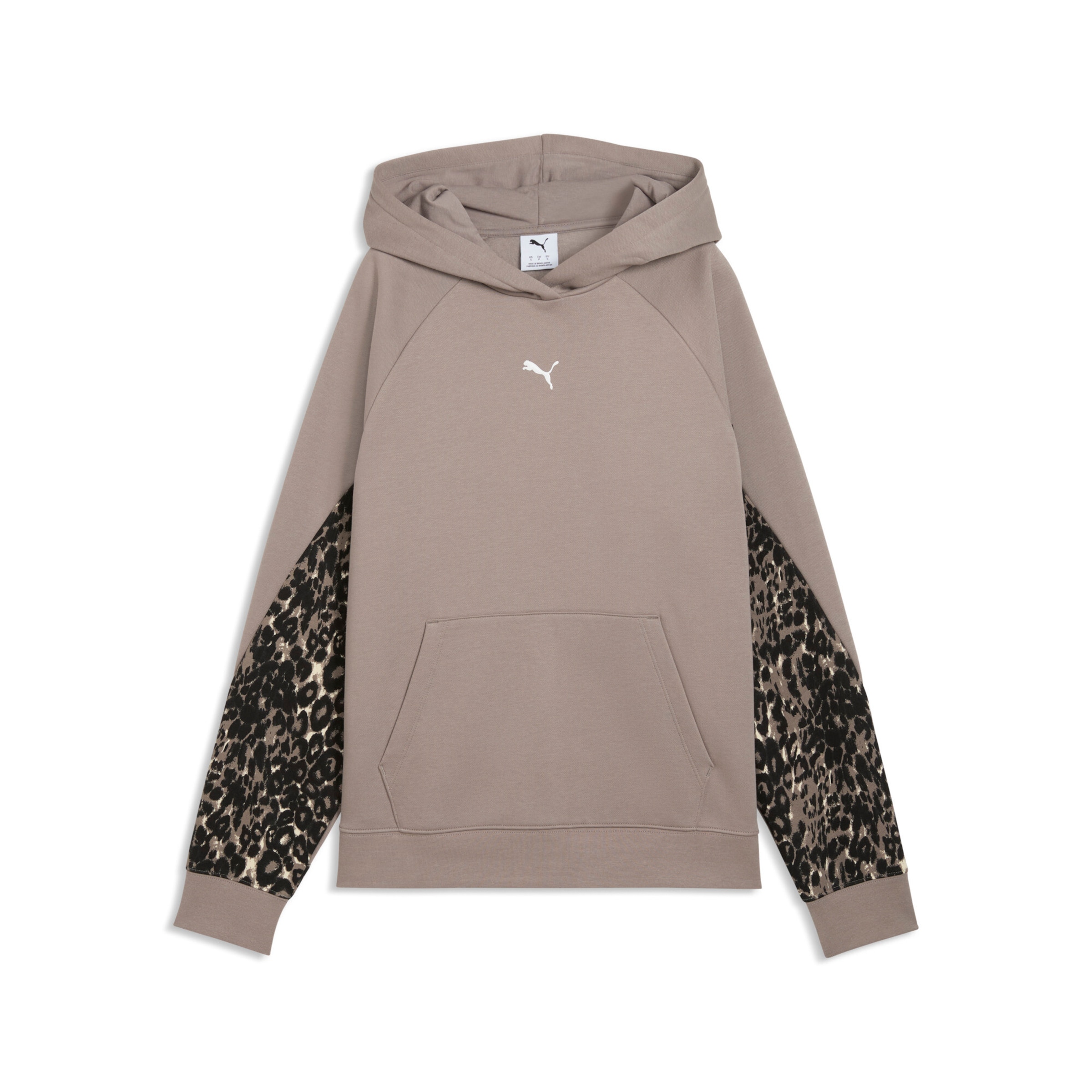 PUMA Sweatshirt in Beige: voorkant