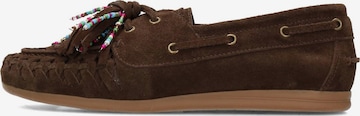 Mocassin 'Iris' Poelman en marron : devant