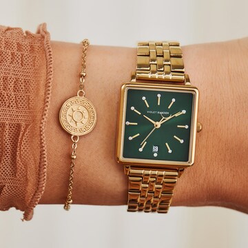 Violet Hamden Analoog horloge in Goud