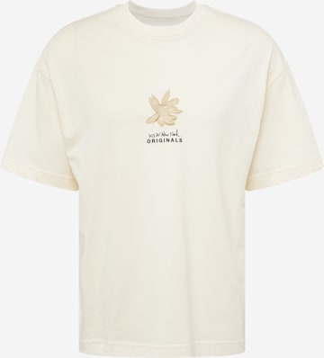 JACK & JONES T-Shirt 'EASTER ACTIVITY' in Beige: predná strana