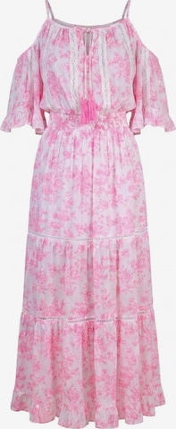Robe 'Robe Longue Karena' Miss June en bleu : devant