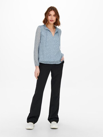 ONLY Bluse 'Ditsy' in Blau