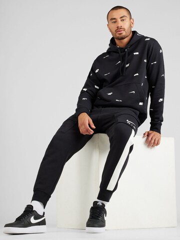 Bluză de molton 'CLUB' de la Nike Sportswear pe negru