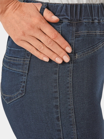 Goldner Slimfit Jeans 'Louisa' in Blau