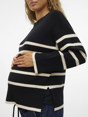 Pulover 'VMMSaba' de la Vero Moda Maternity pe negru