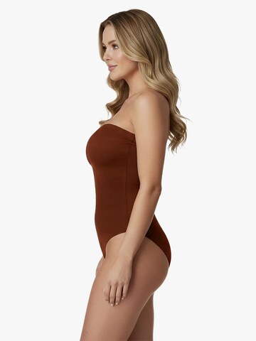 Body modelant 'Strapless body' Shapetape en marron