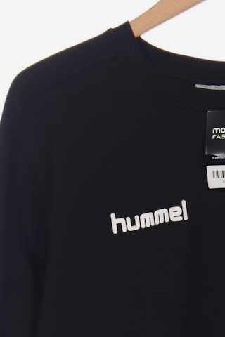 Hummel Sweatshirt & Zip-Up Hoodie in L in Black