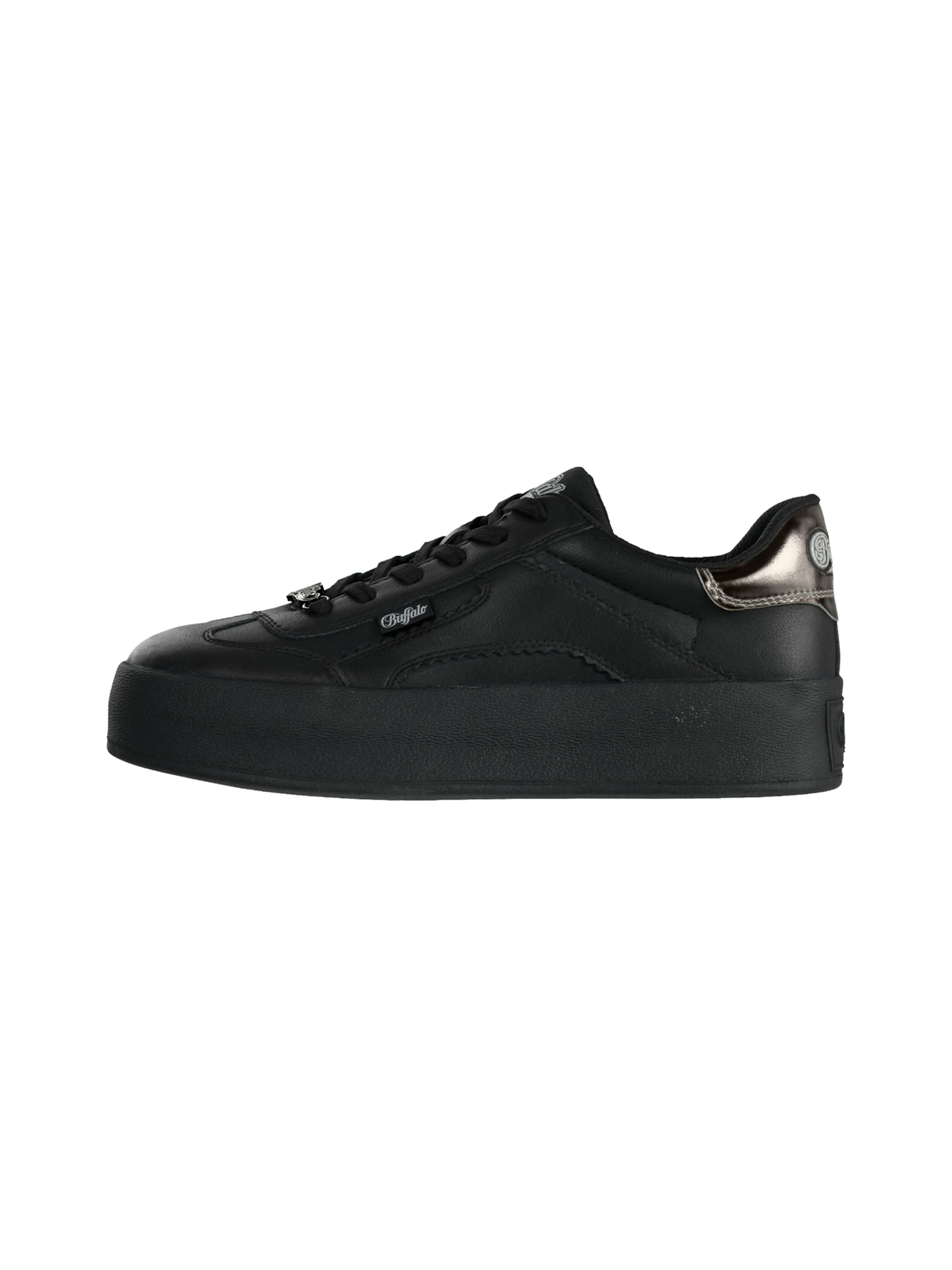 BUFFALO Baskets basses 'CAJO' en 36 en noir, Vue avec produit
