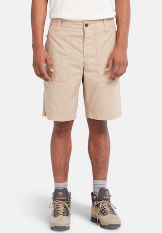 TIMBERLAND Loosefit Shorts in Beige: predná strana