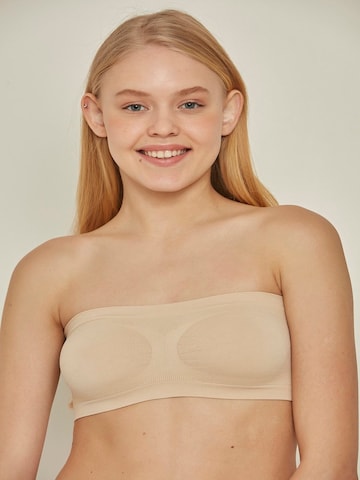 Soutien-gorge C&City en beige : devant