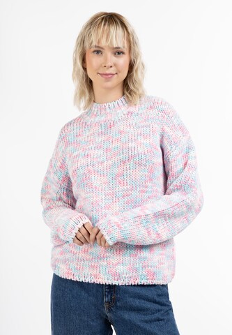 Pull-over MYMO en rose : devant