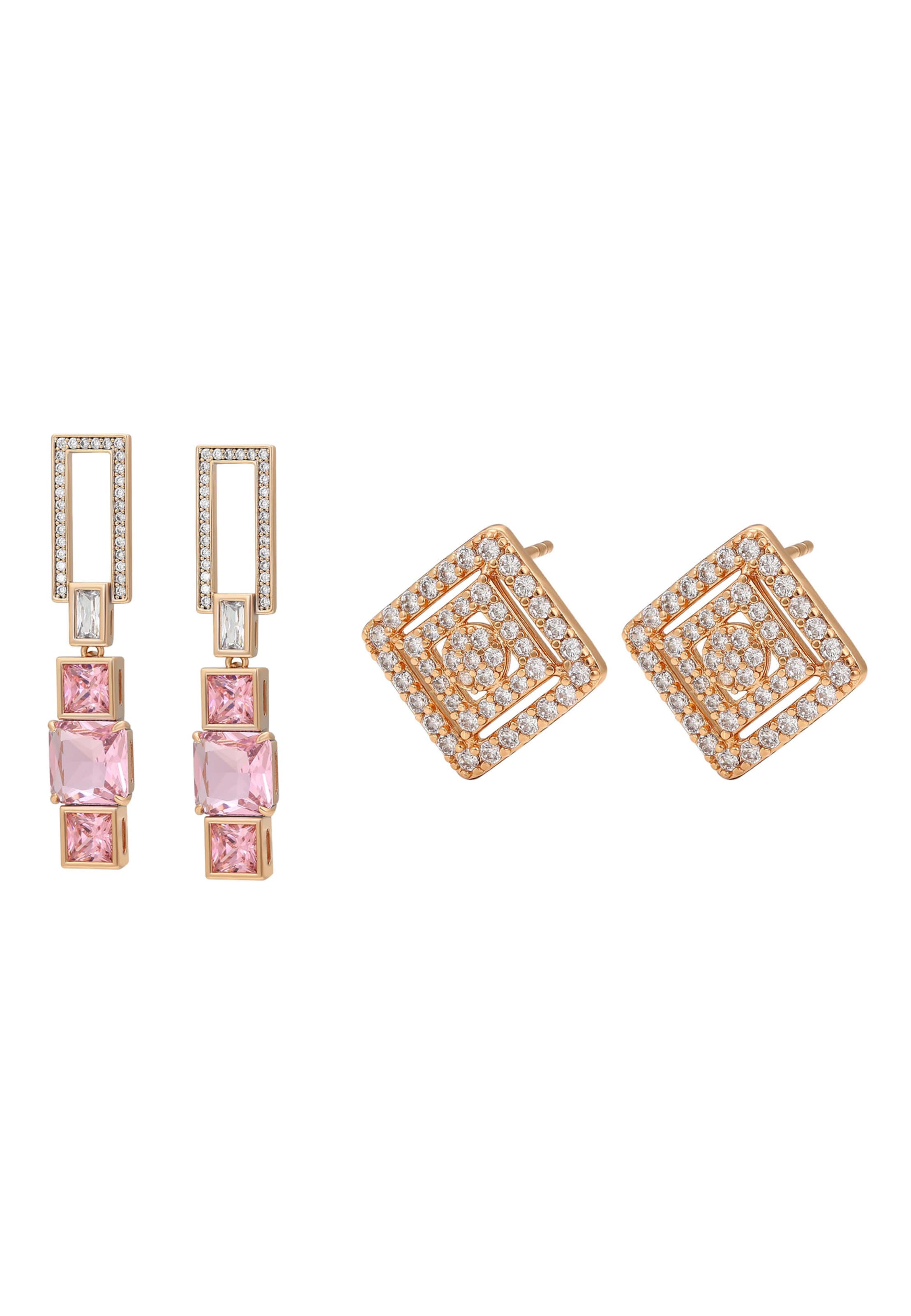 faina - Pendientes en oro: frente