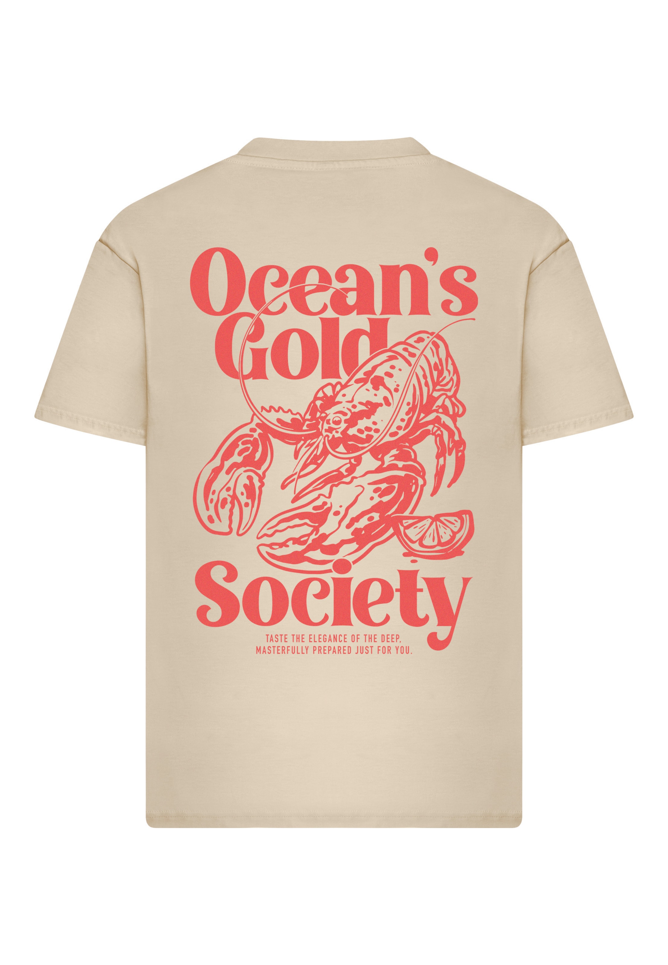Mister Tee Koszulka 'Oceans Gold' w kolorze biały