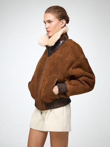 V S P Winterjacke 'Tricia' in Braun