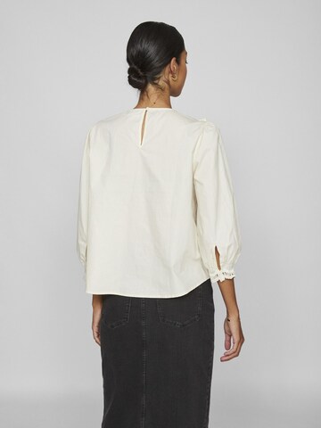 VILA Bluse in Beige