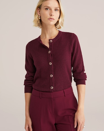 WE Fashion Neuletakki värissä punainen: etupuoli