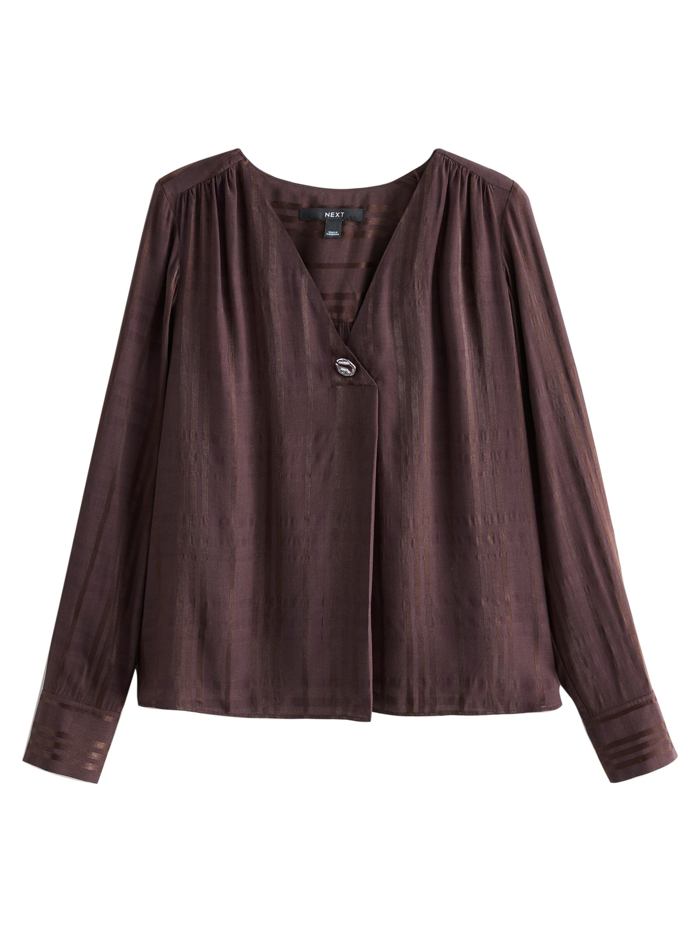 Next Μπλούζα σε καφέ: μπροστά