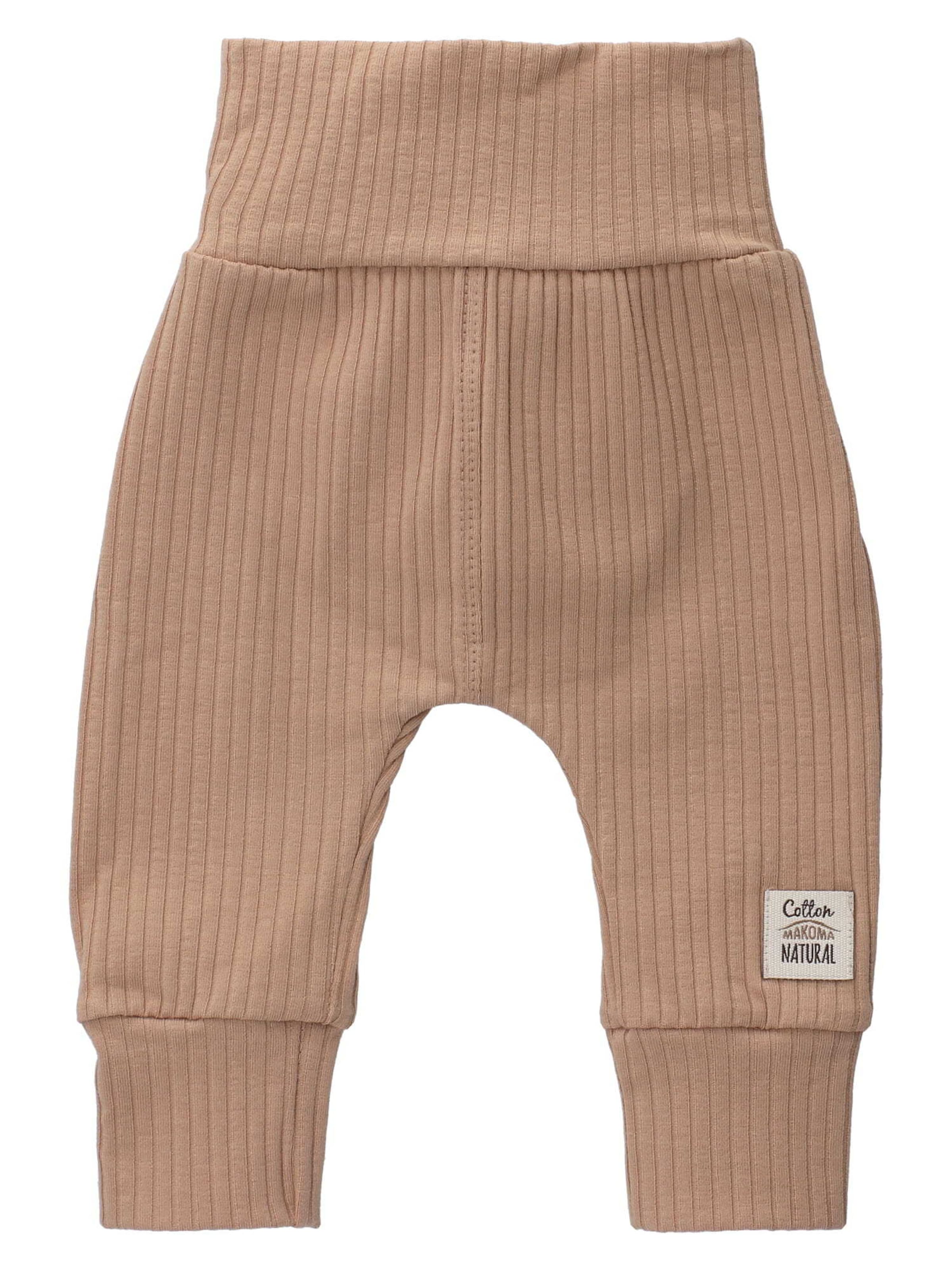 Makoma Regular Trousers in Brown: front