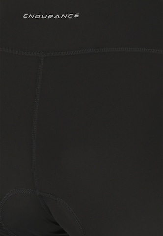 ENDURANCE Skinny Fahrradtights 'Hulda V2' in Schwarz