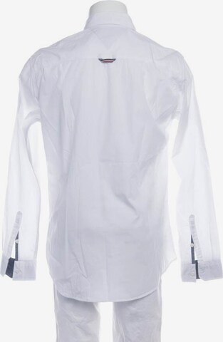 Tommy Jeans Freizeithemd / Shirt / Polohemd langarm L in Weiß