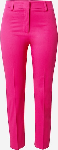 Weekend Max Mara Regular Trousers with creases 'CECCO' in Pink: front