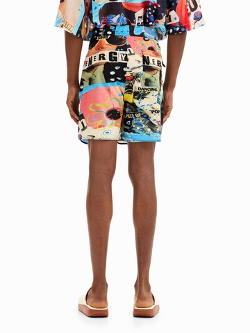 Shorts de bain Desigual en mélange de couleurs