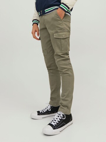 Jack & Jones Junior - Slimfit Pantalón 'Marco' en verde