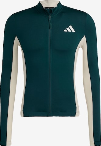 ADIDAS PERFORMANCE - Camiseta de fútbol 'Tempo' en verde: frente