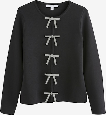 Next Strickjacke in Schwarz: Vorderseite
