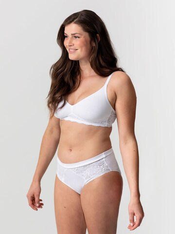 Erlich Textil - Soutien de tecido Soutien 'Elisabeth' em branco