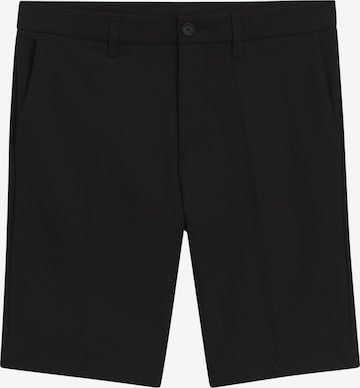 BOSS Slim fit Pants in Black: front