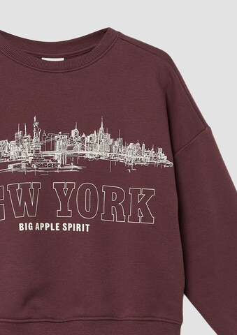s.Oliver Sweatshirt in Rood