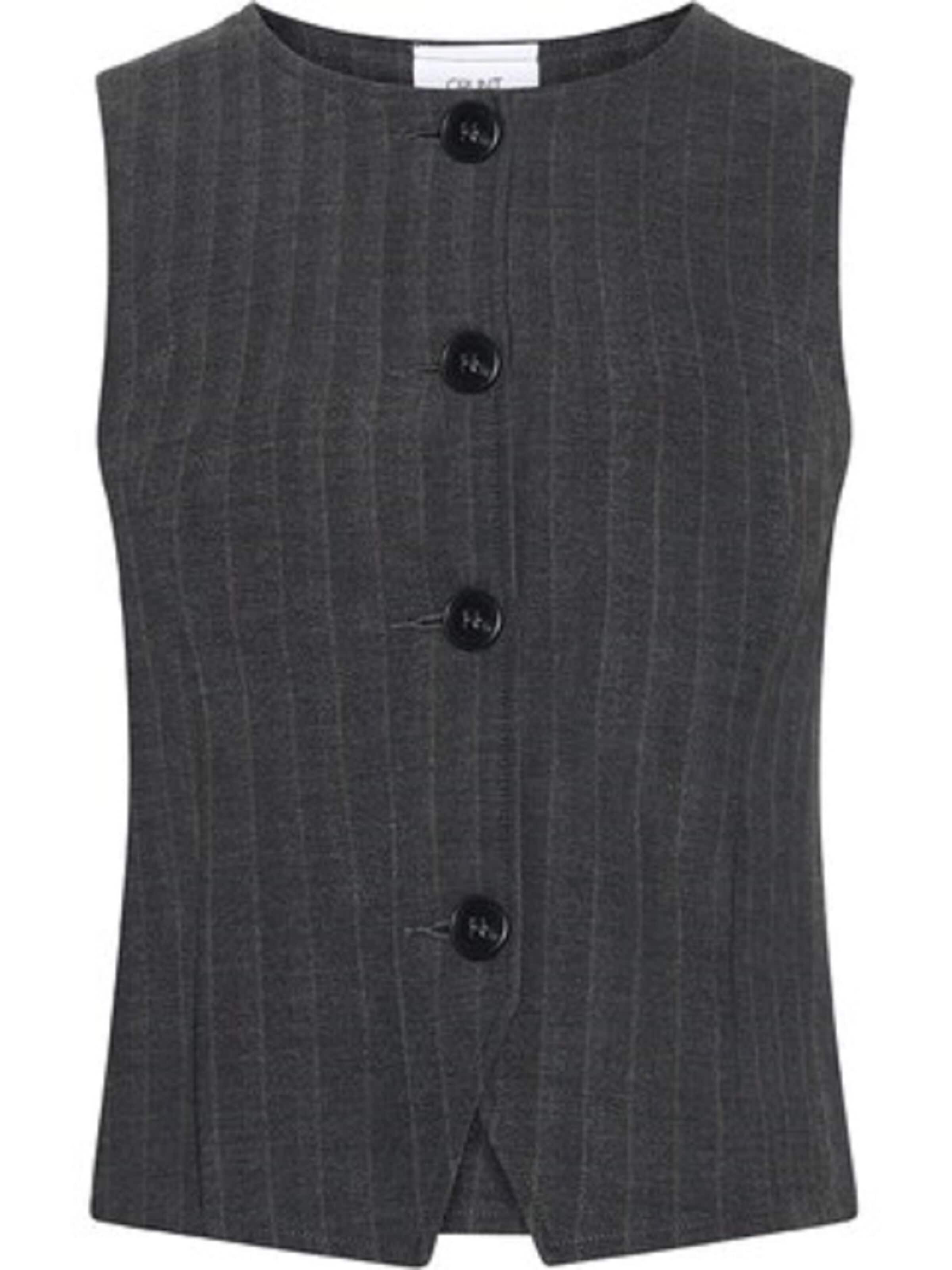 GRUNT Vest 'GRDevote' in Grey: front