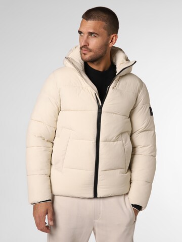 Veste d’hiver Calvin Klein en beige : devant