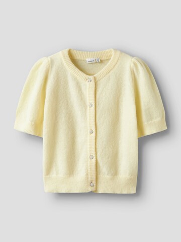 NAME IT Cardigan i gul