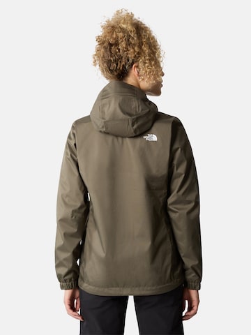 THE NORTH FACE Zunanja jakna 'Quest' | zelena barva