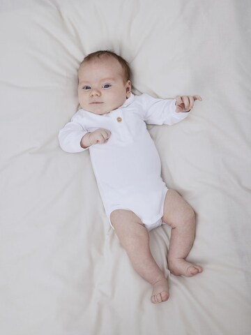 Tutina / body per bambino 'HOLGER' di NAME IT in bianco: frontale