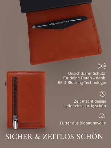 Akaroa Wallet 'Slim Wallet Pelle II' in Brown