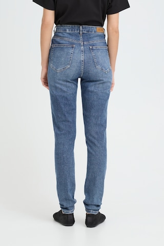 Coupe slim Jean 'IHTwiggy' ICHI en bleu
