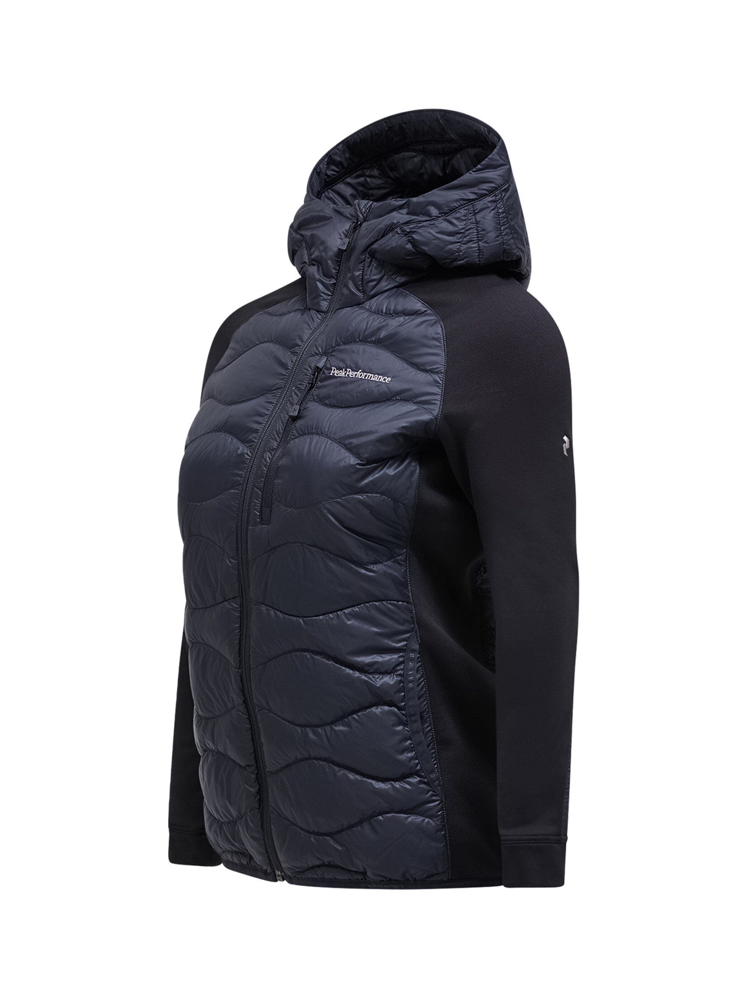 PEAK PERFORMANCE Funktionsjacke W Helium Down Hybrid Hood in Schwarz