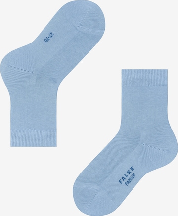 FALKE Socks 'Family' in Blue: front