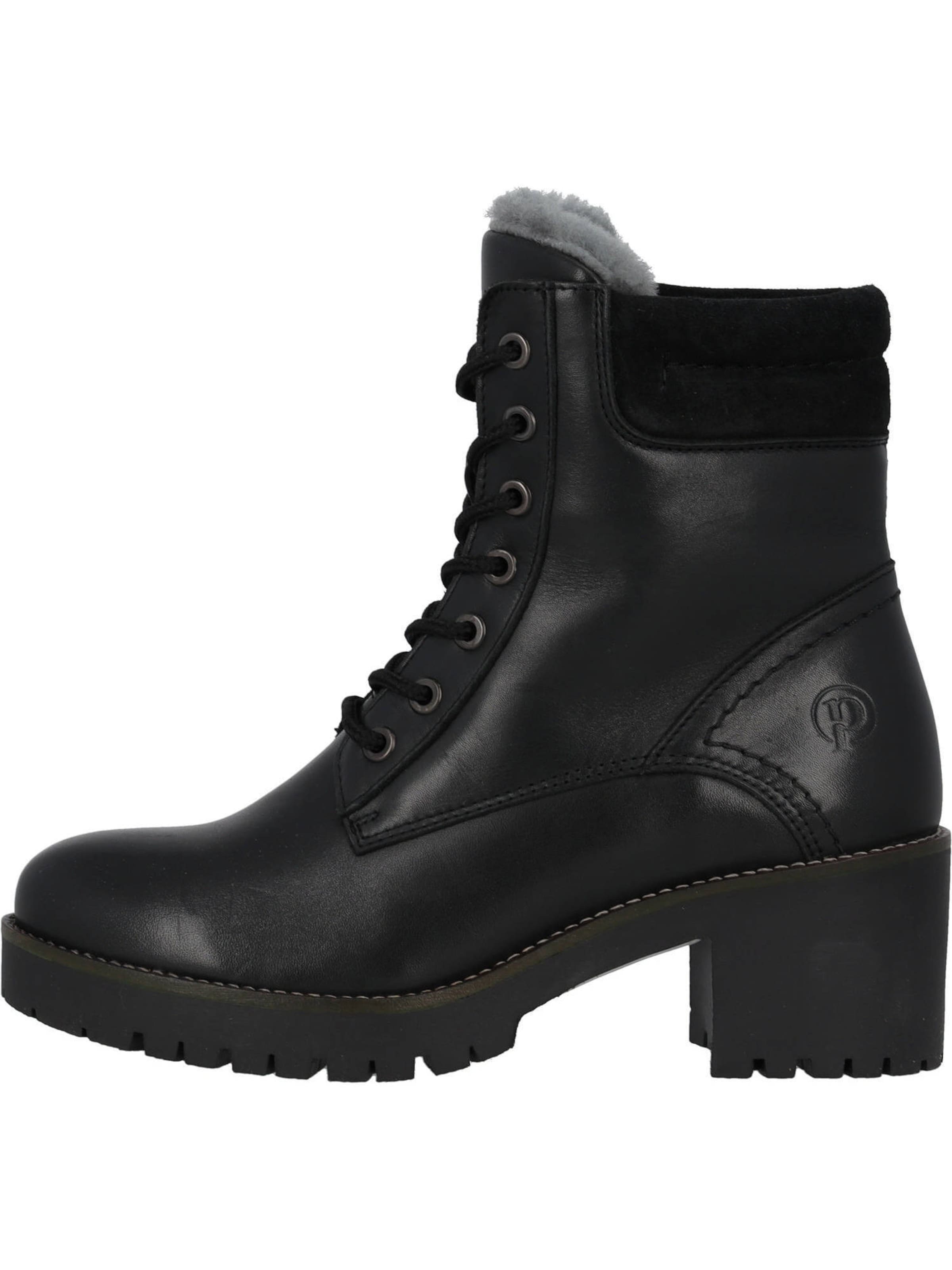 Palado Fűzős rövid szárú csizmák 'Skarda' - fekete