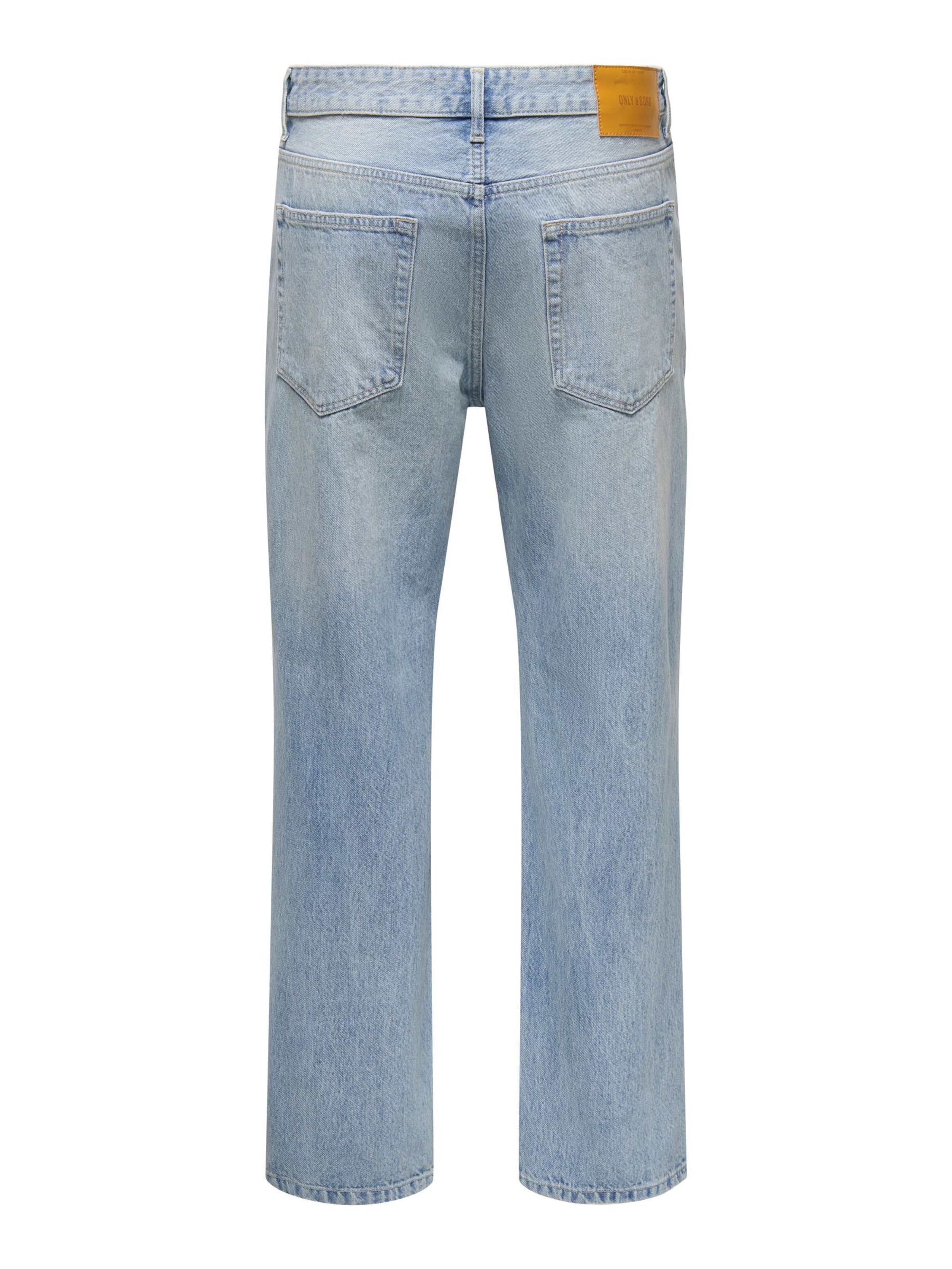 Only & Sons regular Jeans 'ONSEdge' i blå