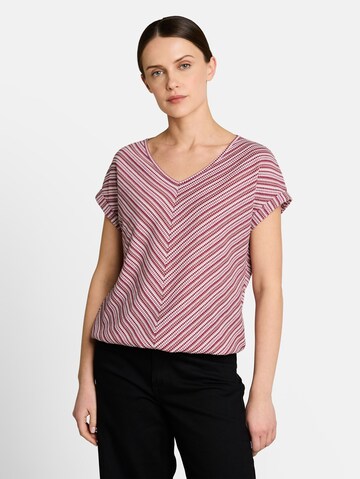 TOM TAILOR Shirt in Rood: voorkant