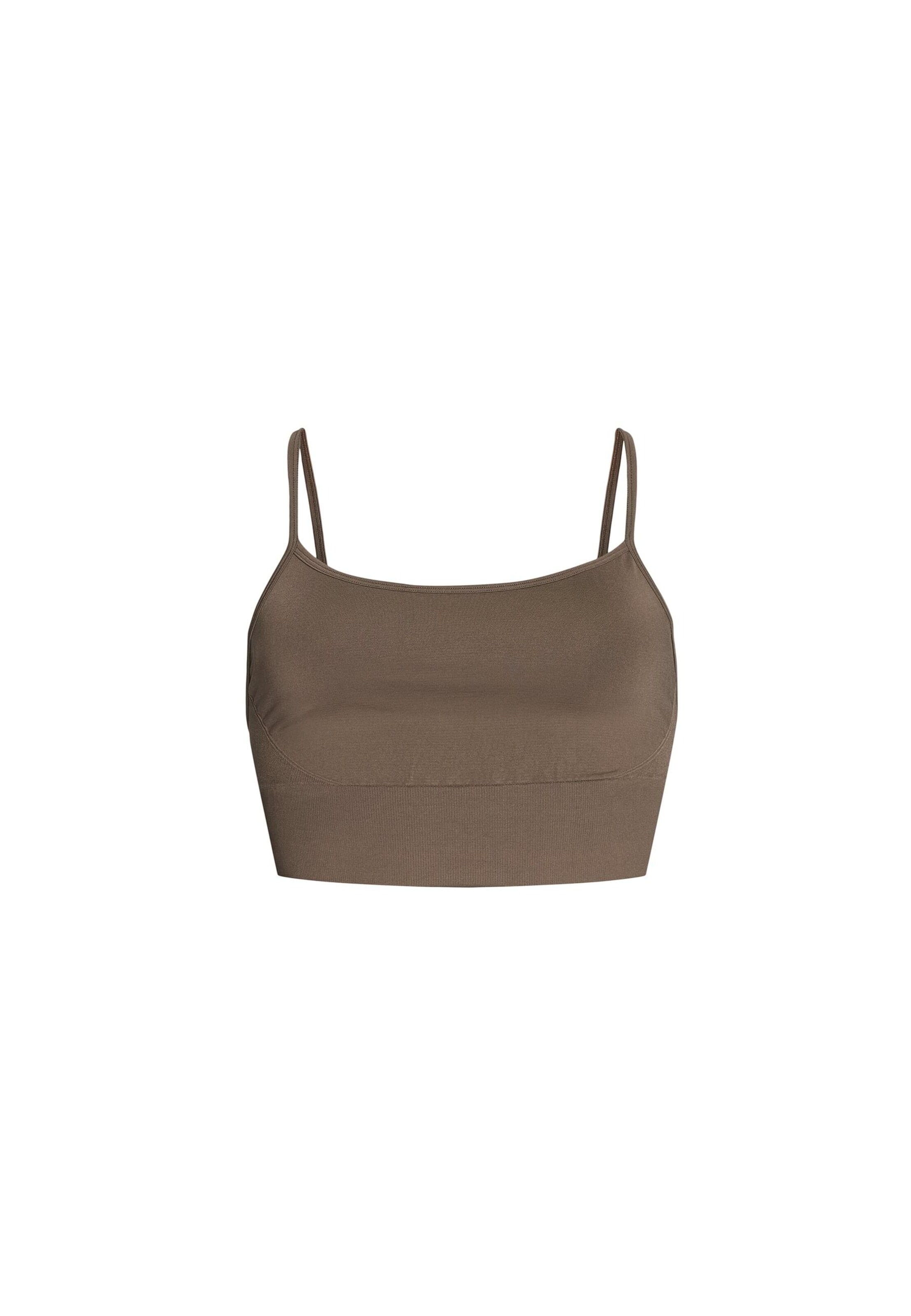 Bustier Soutien-gorge 'Hilde' rethinkit studios en marron : devant