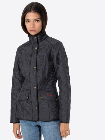 Barbour Tussenjas in Blauw: voorkant