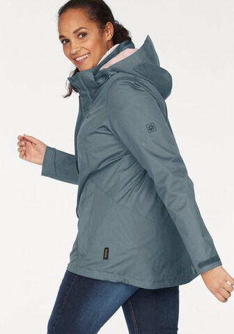 JACK WOLFSKIN Outdoor Jacket in Blue