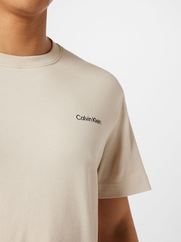 smėlio Calvin Klein Marškinėliai