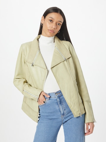 FREAKY NATION Between-Season Jacket 'My Wish' in Green: front